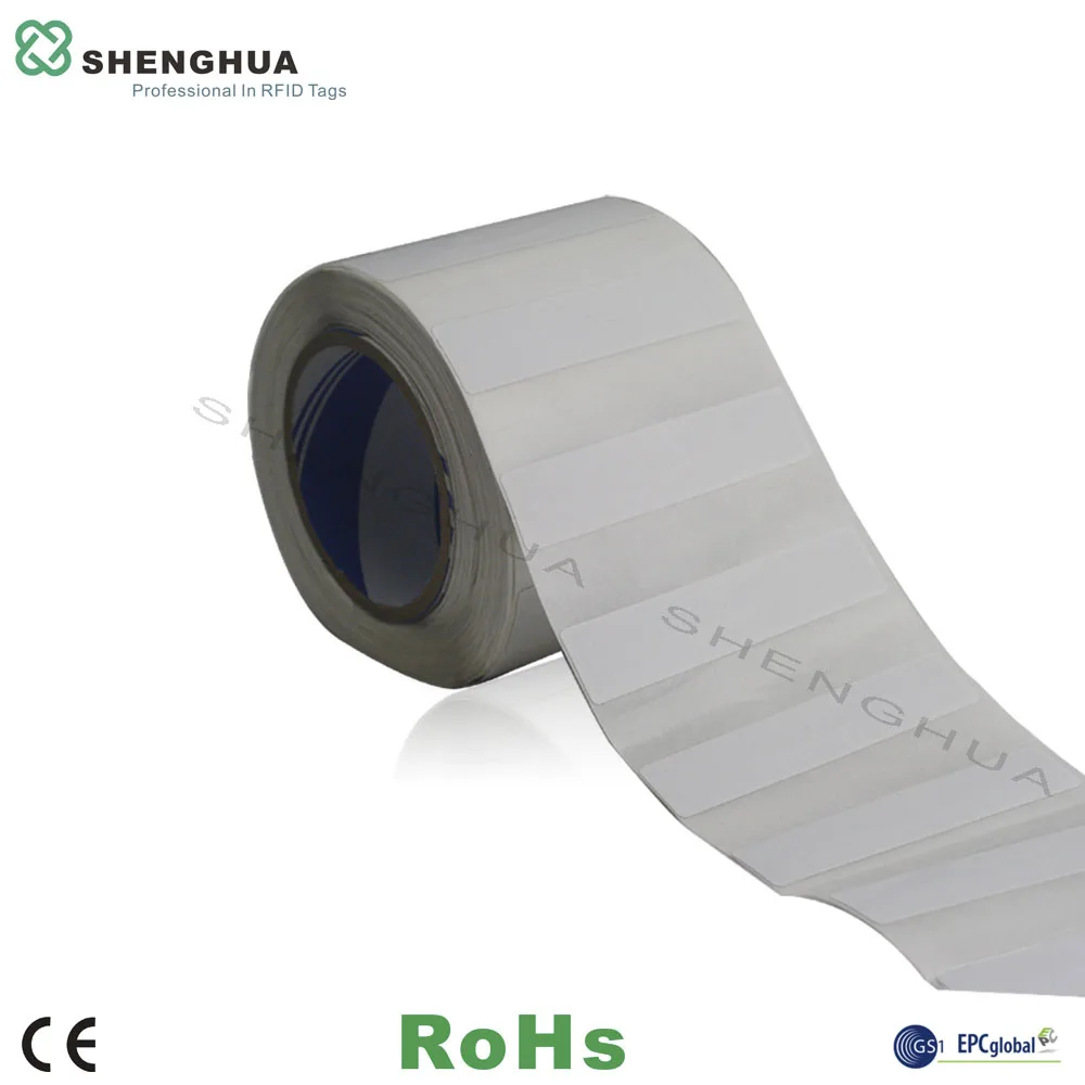 1000pcs Cheap UHF RFID Tags 9654 Wet Inlay Alien H3 RFID Paper Roll Stickersin Access Control