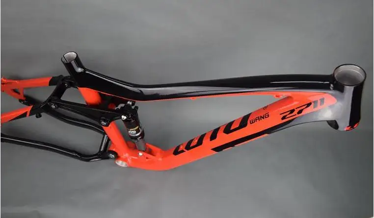 

Kalosse Downhill bicycle 7005 alloy frame 27.5*16 DH Bike frame 27.5er Downhill mountain bike frame