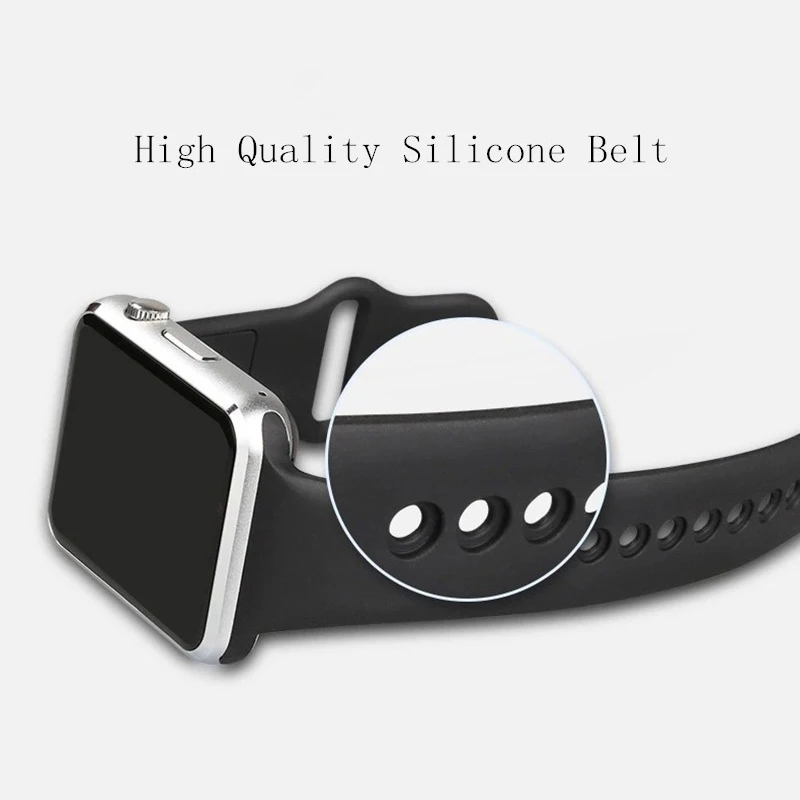 2018 New Smart Watch LED Pedometer Heart Rate Smart Watch Men Woman Waterproof Watch Suitable for Android IOS