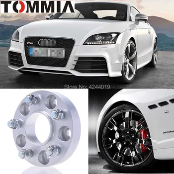 

Fits Audi TT 2PCS Wheel Hub Centric Spacers Tire Adapters Rims Flange 5x112 Center Bore 57.1mm Aluminum