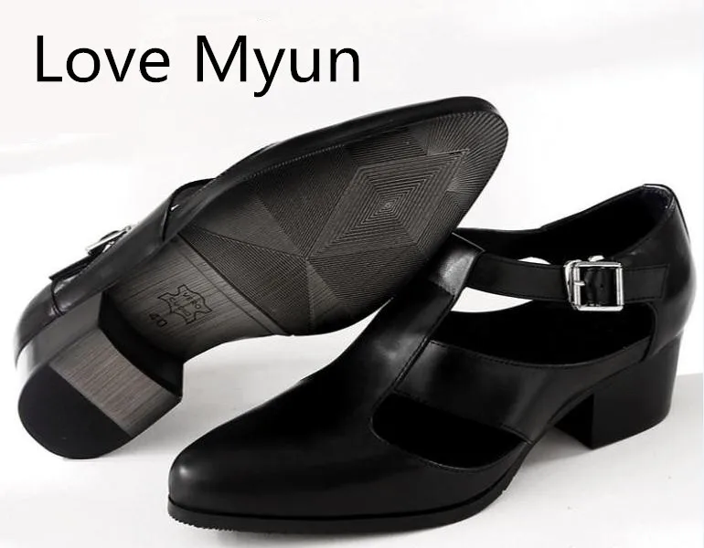 mens heel sandals