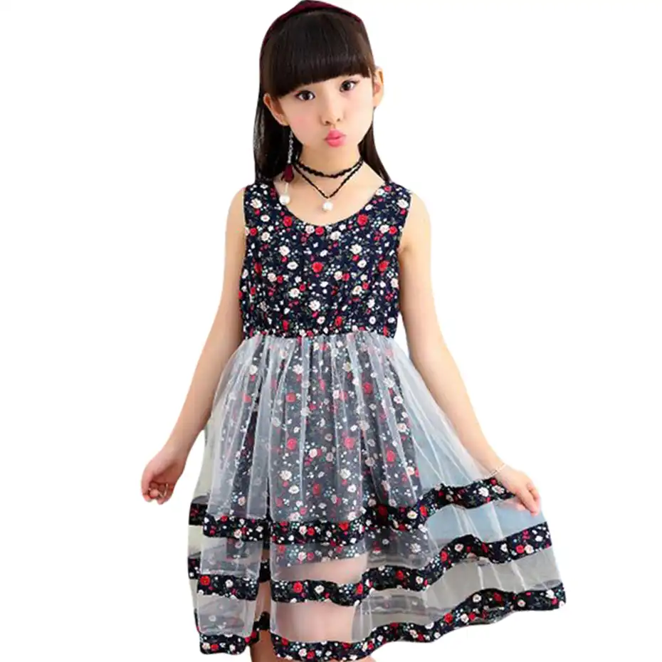 girls floral party dress