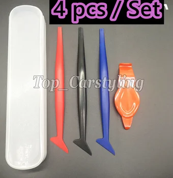 

2018 New squeegee Kits applicator Soft and hard Scraper Edge parts Installation Best Car wrap Tools spatulas WRAPSKIN