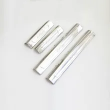 Stainless Steel Silver / Red Letter Inside Door Sill Scuff Plate For Kia Sportage KX5 2016 2017