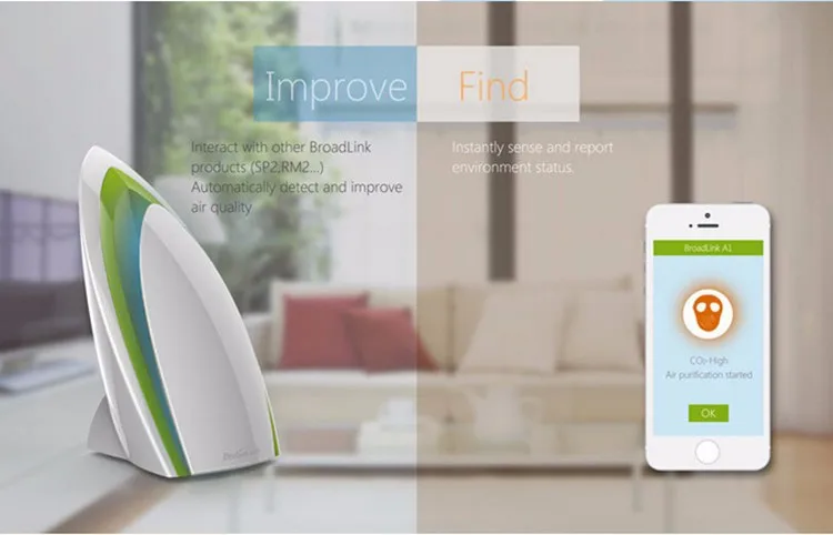 Broadlink RM3 RM PRO интеллектуальный пульт дистанционного управления ИК+ RF+ A1 Датчик качества воздуха, система автоматизации умного дома для IOS Android