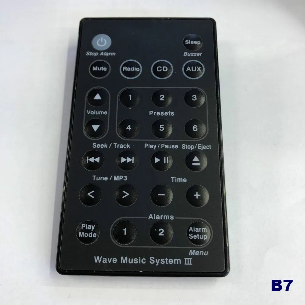 

Replacement Remote Control For BOSE Wave Music System III AWRCC1 AWRCC2 AWRCC3 Player US with Battery