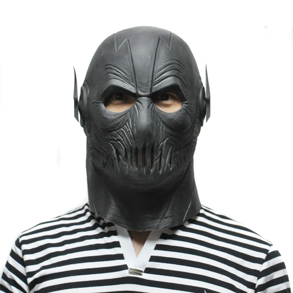 The Flash Mask DC Movie Cosplay Costume Prop Halloween Purim Full Head Latex
