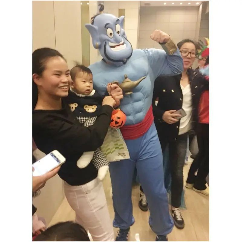 Adult Aladdin Muscle Costume for Men Cosplay Aladdin Jasmine Princess Arabian Prince Cosplay Costume Adult Aladdin Muscle Costume for Men Cosplay Aladdin Jasmine Princess Arabian Prince Cosplay Costume