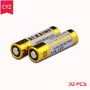 

New 10pcs/lot 12V 27A MN27 27A L828 A27 Super Alkaline battery For Doorbell Remote Control Flashlight Etc