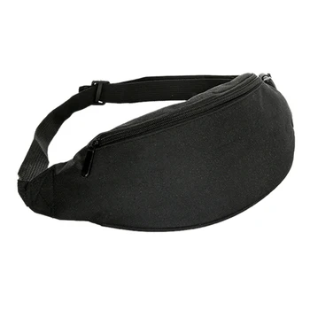 

Bag Fanny Pack Hip Waist Festival Money Pouch Belt Wallet Holiday Kids Black