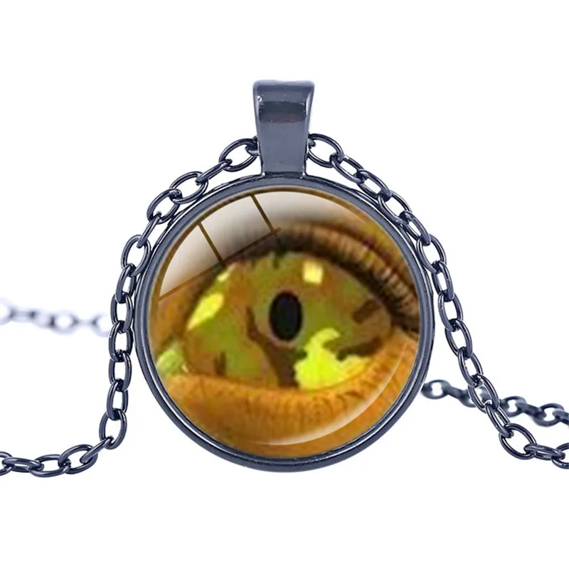 24 Style Personalized European Vintage Red Eye Necklace Spider Man in