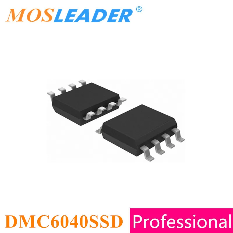 

Mosleader DMC6040SSD C6040SD SOP8 100PCS 1000PCS DMC6040SSDQ-13 N + P-Channel 60V Mosfets Made in China High quality