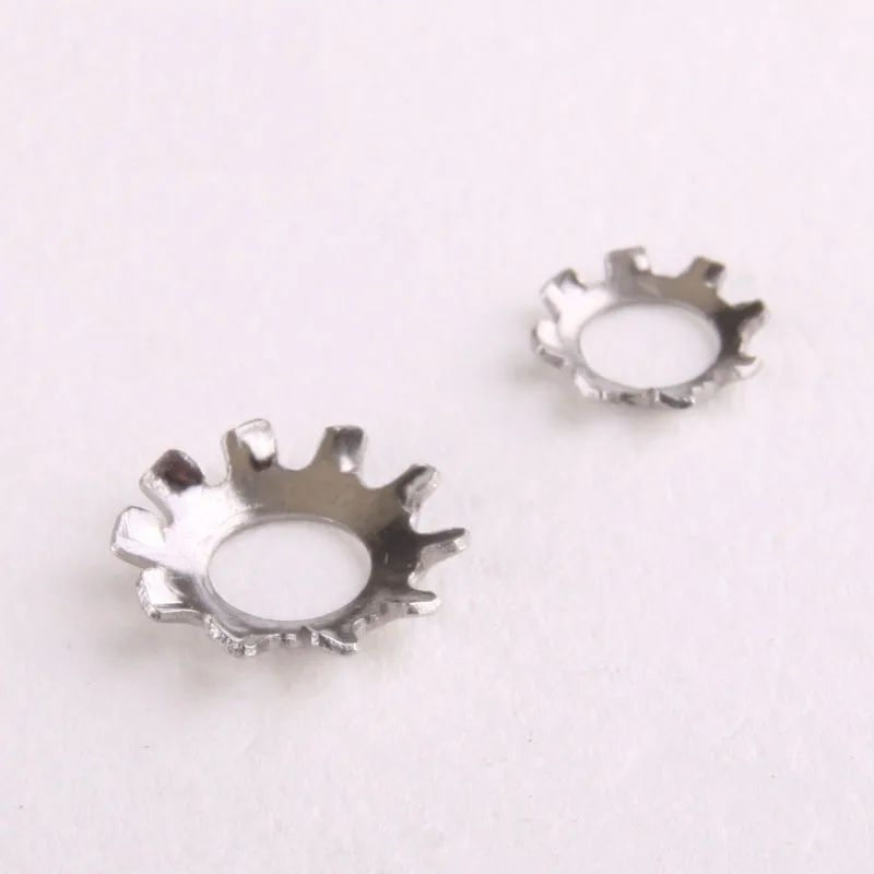 20PCS 304 Stainless Steel Washer External Teeth Lock Washers M8in