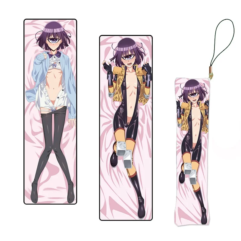 

Manako Anime Keychain Rachnera Monster Musume no Iru Nichijou Manako Mini Dakimakura Phone Strap