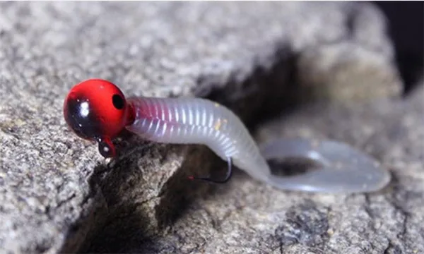 Free-shipping-lure-kit-35-soft-bait-small-10-lead-head-hook-lure-combination-set-soft