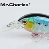 Mr.Charles-leurre de pêche flottant CMC006, appât artificiel, wobbler, cranbait, matériel de pêche, 53mm, 8g, 0 à 0.8m, 3D E ► Photo 3/6
