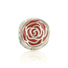 Encantado de Belle Disny Rosa Granos de La Manera Cupieron Pan Original Pulsera de Plata 925 NUEVA DIY Fabricación de La Joyería para Las Mujeres regalo
