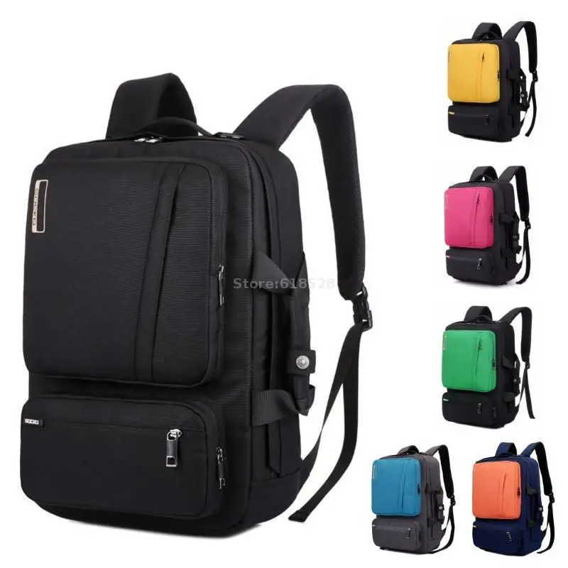 Многофункциональный рюкзак для ноутбука 15 15,4 15,6 17 17,3 дюймов портфель для ноутбука/сумка на плечо/сумка школьная сумка для мужчин и женщин