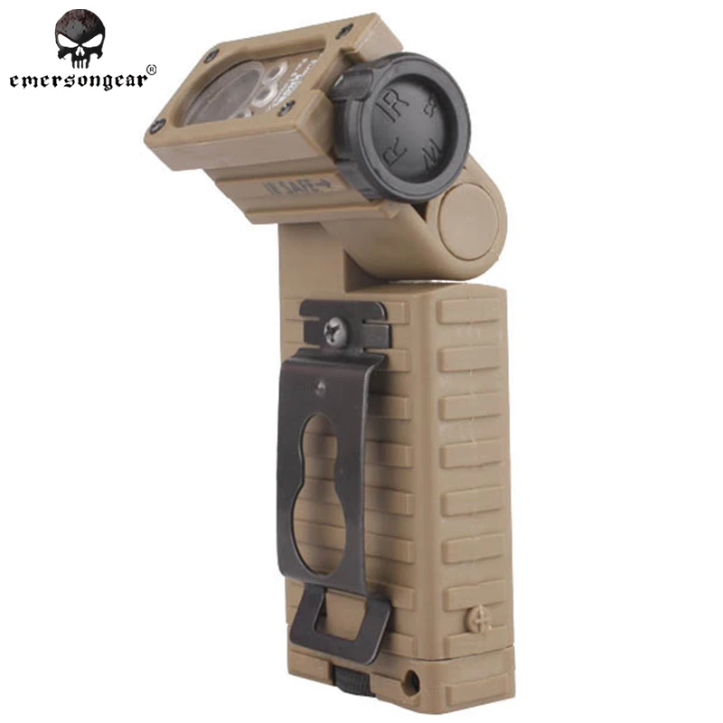 

Military Army Airsoft Hunting combat gear EMERSON Dummy Sidewinder Model Flashlight EM8449 TAN