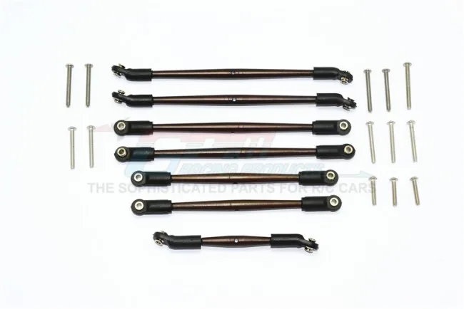 

TRAXXAS TRX-4 TRX4 82056-4 keel rod positive and reverse teeth adjustable length upper lower streering link - set TRX4160ST