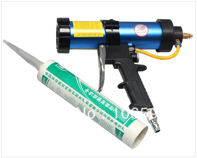 air protable glass caulking silicone gun,Pneumatic glue