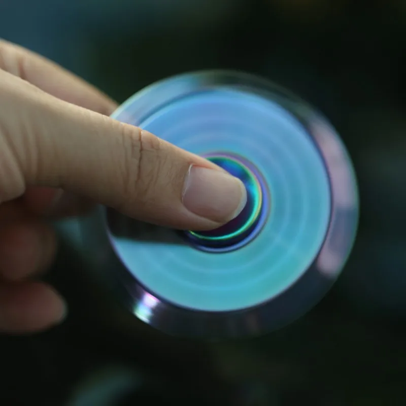 

Fun Spinner Toy Stainless Steel EDC Hand Toy Spinner  For Autism and ADHD Rotation Stress Toys