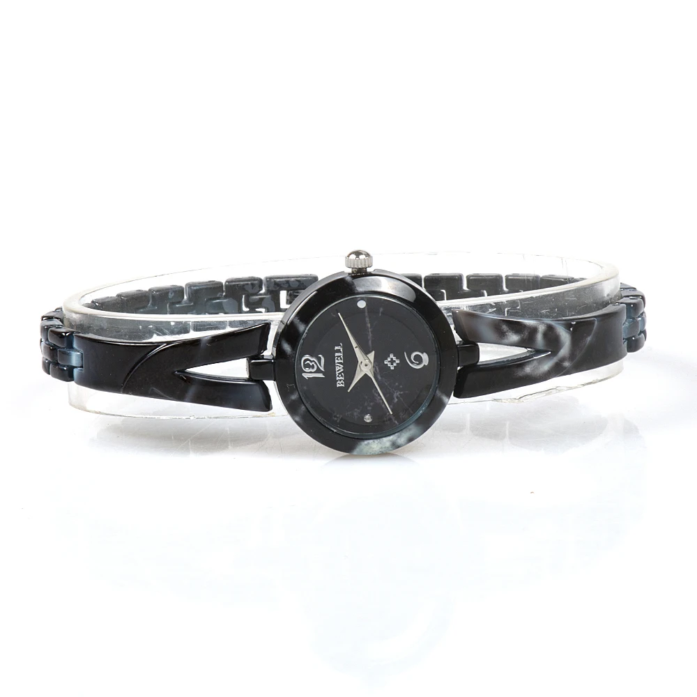 BEWELL женские часы с мелким циферблатом, драгоценные часы с узорами циферблата под камень, женский браслет, ювелирный подарок, часы для мамы и дочки, подружки 076A