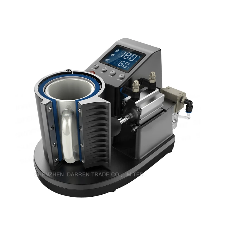 Mini Pneumatic Vertical Multi function font b Heat b font Transfer font b Press b font