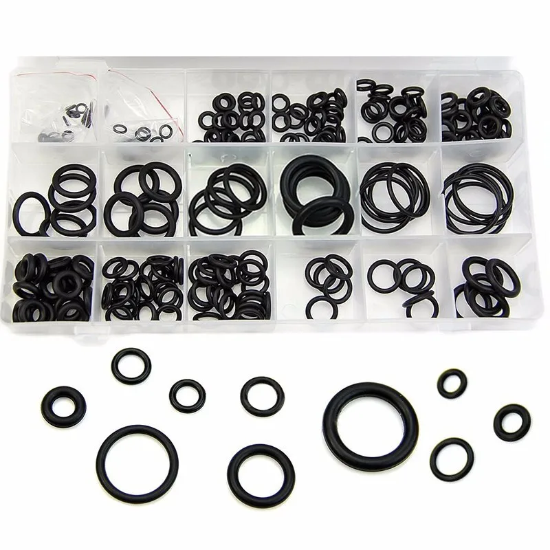 New Tool O Ring O-Ring Washer Seals Assortment Black for Car HY#U