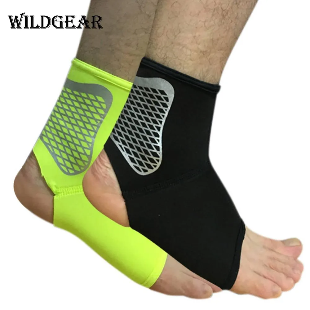 

1pc elastic bandage Breathable Adjustable Elastic Ankle Brace Support Safety Sports Basketball badminton Gym Protector Ankle