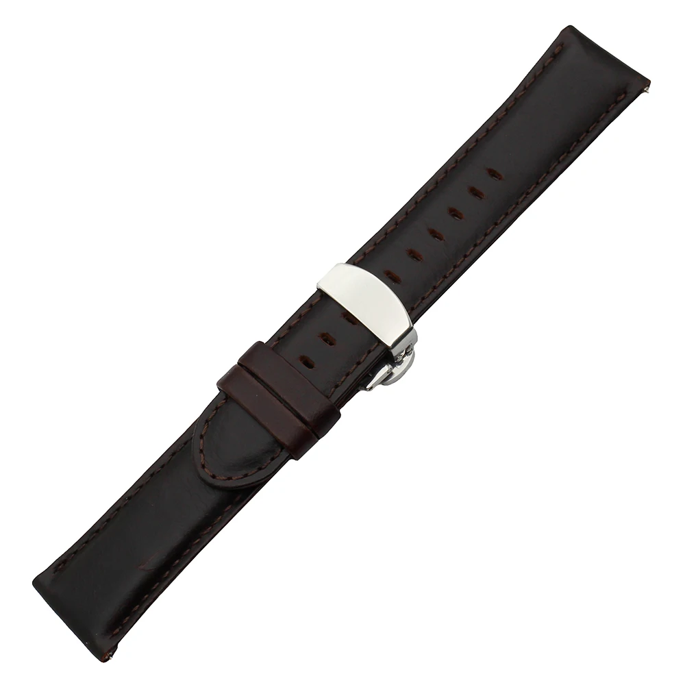Ремешок для часов из натуральной кожи LG G Watch W100/W110/Urbane W150 22 мм мужчин и женщин