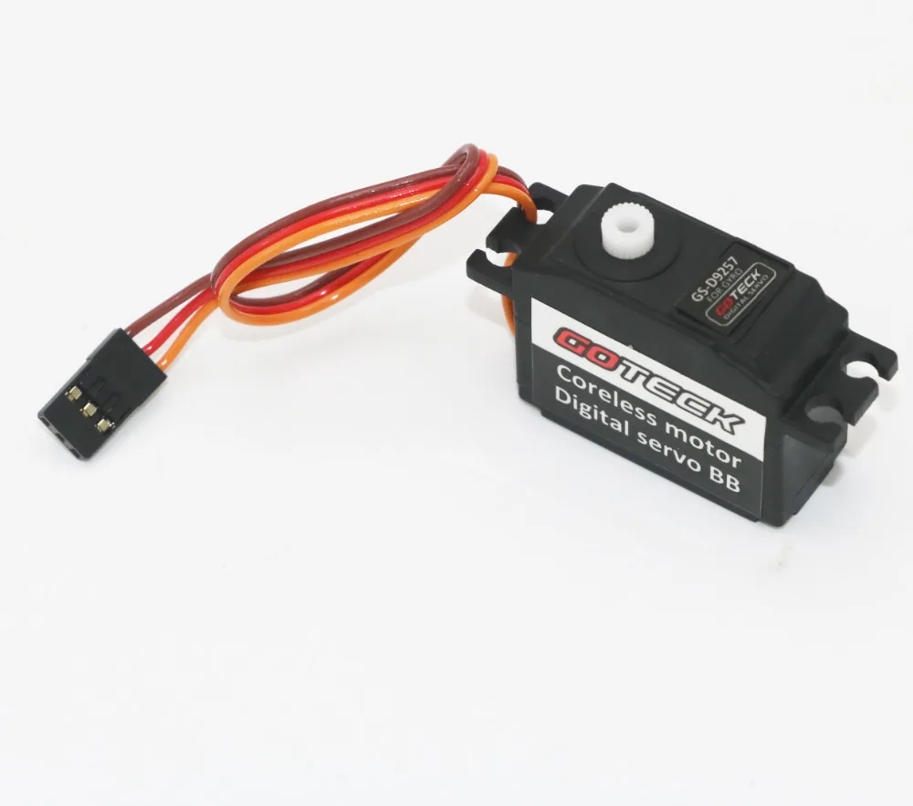 Цифровой задний сервопривод Goteck 9257 25g пластиковая Шестерня 3 8/4 2 кг см без