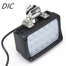 DIC 1pcs 45W 12V 24V Flood Beam Waterproof Offroad Car LED Work Light Bar Auto Off road Motorcycle Tractor Boat ATV Worklights