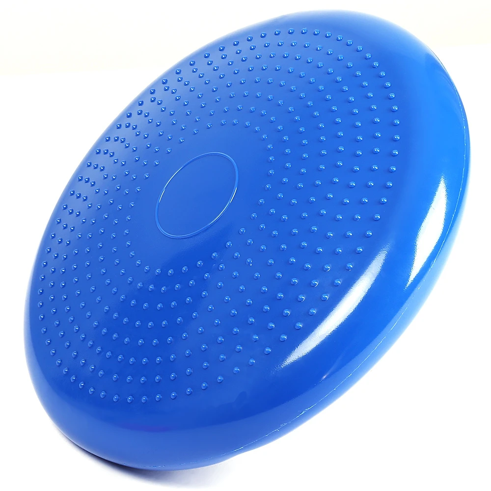 33x33cm Inflatable Yoga Massage Ball Durable Universal Sports Gym Fitness Yoga Wobble Stability Balance Disc Massage Cushion Mat