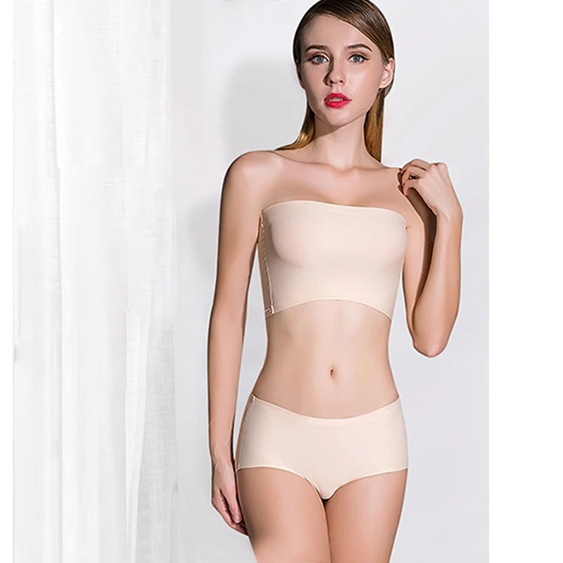 Toppick Sexy Panties Women Seamless Panties Solid Underwear Women G String lingerie Ice Silk Soft Cozy Briefs Culotte Femme