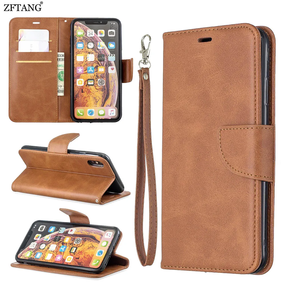 

Luxury Wallet Leather Case For iphone 7 8 Plus X XS Max XR Phone Case Flip Cover For iphone X XR 6 6S Plus Case With Card Slot