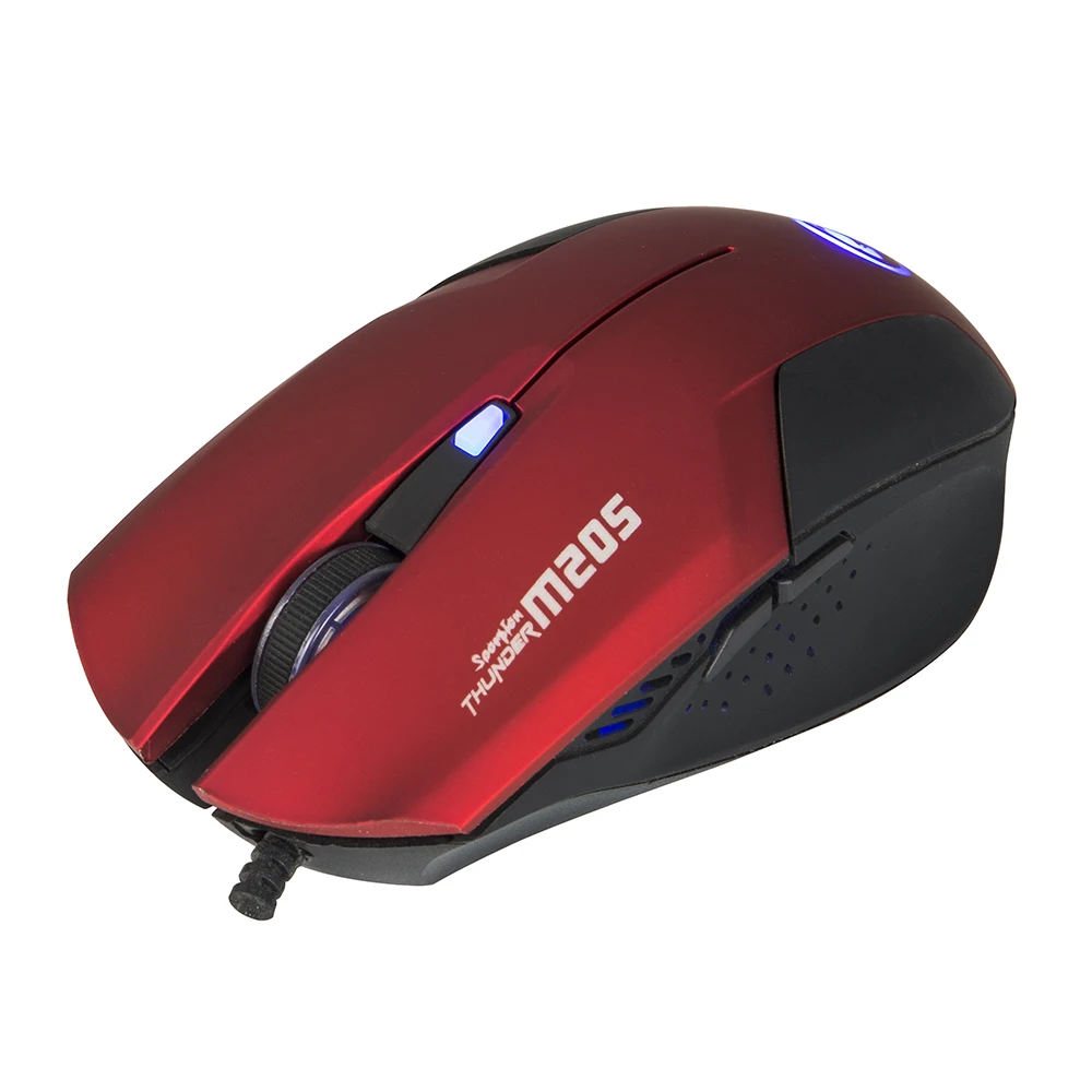 MARVO M205 игровой Мышь 6 кнопок 7 цветов свет проводной регулируемые Точек на дюйм