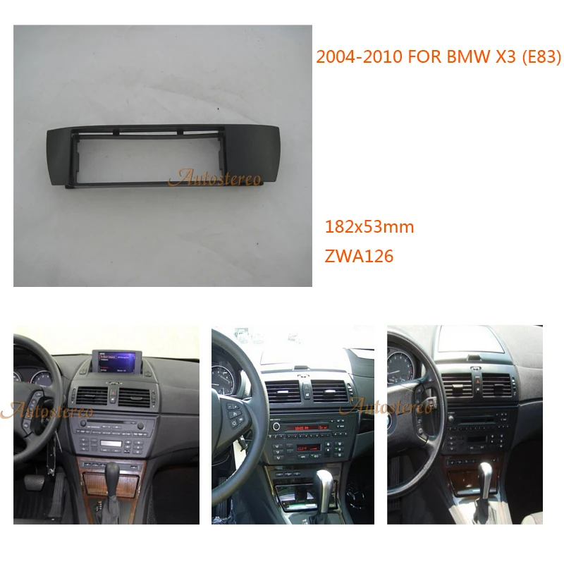 for BMW X3 font b Car b font font b Radio b font Fitting Kit installation
