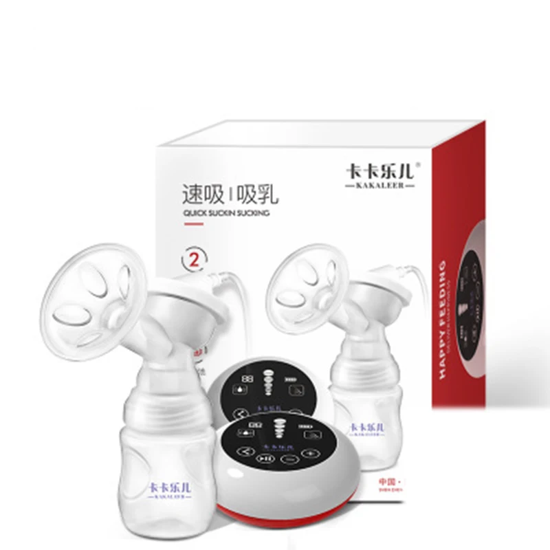 

Newborn Electronic Breast Pump with Infant Breast Feeding Bottle Automatic Baby Milk Extractor USB PP Free Baby Breast Feeding