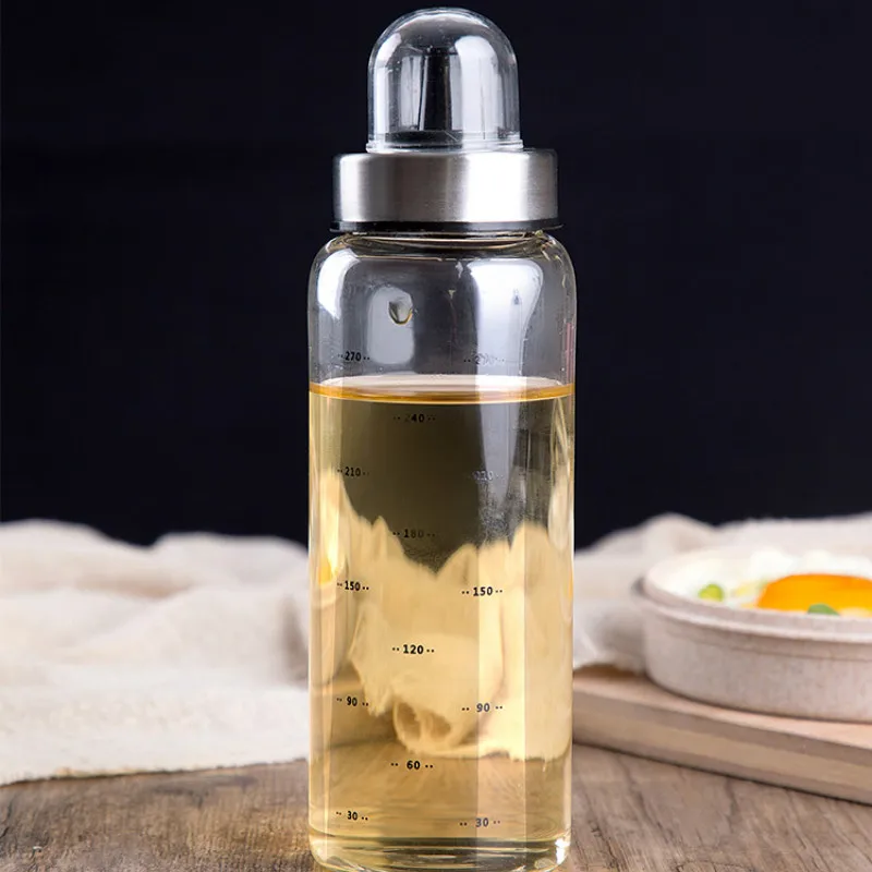 High boron silicon glass oil kettle kitchen leakproof oil bottle large vinegar bottle soy sauce bottle sesame bottle LM01031045