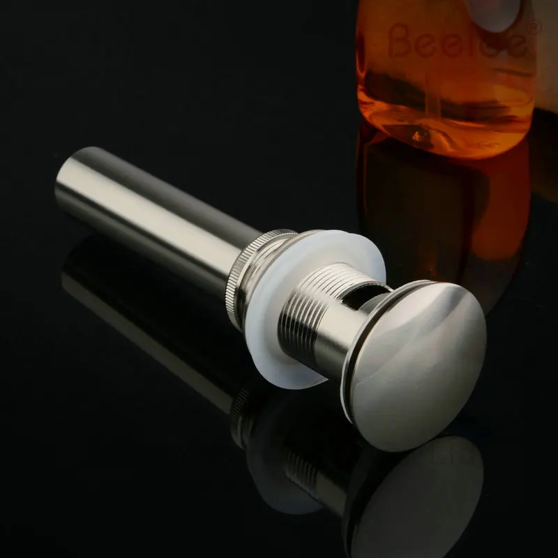 

Beelee BL8101N Free Shipping Nickel Brushed Copper Pop Up Sink Drain With Overflow Cheap