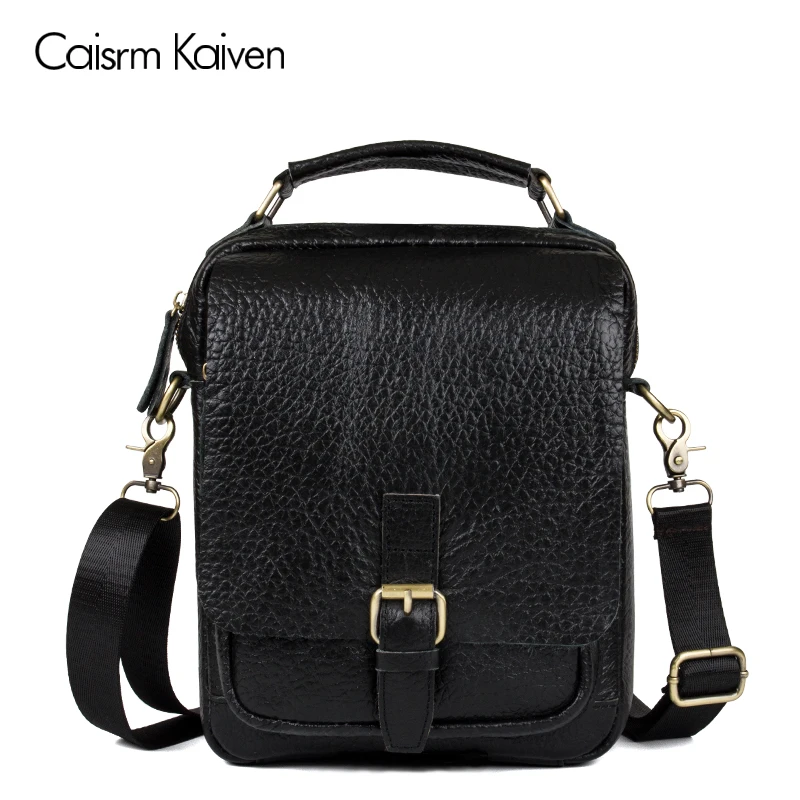 new men&#39;s 100% leather designer handbag the best men&#39;s shoulder bag multi layer pocket handbag ...