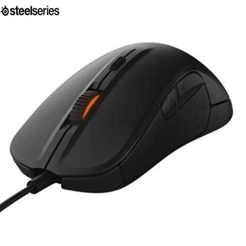 

Steelseries Rival 300 CSGO 310 6500CPI Mice Silver Edition Optical Gradient Gaming Mouse For LOL DOTA2 with USB Wired