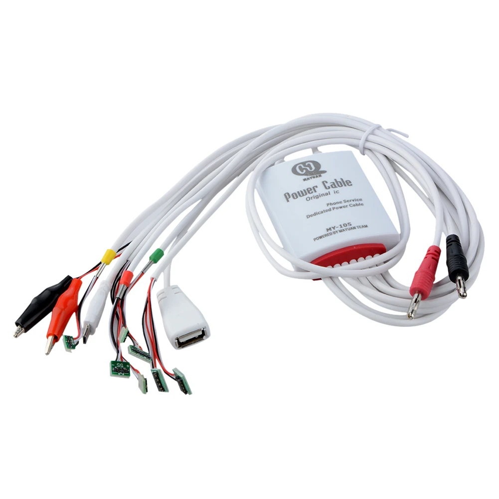 DC мощность кабель питания ток тесты кабель ремонт инструмент для iPhone 7 Plus 6 6S 5 8 in1 батарея зарядки активации доска набор инструментов