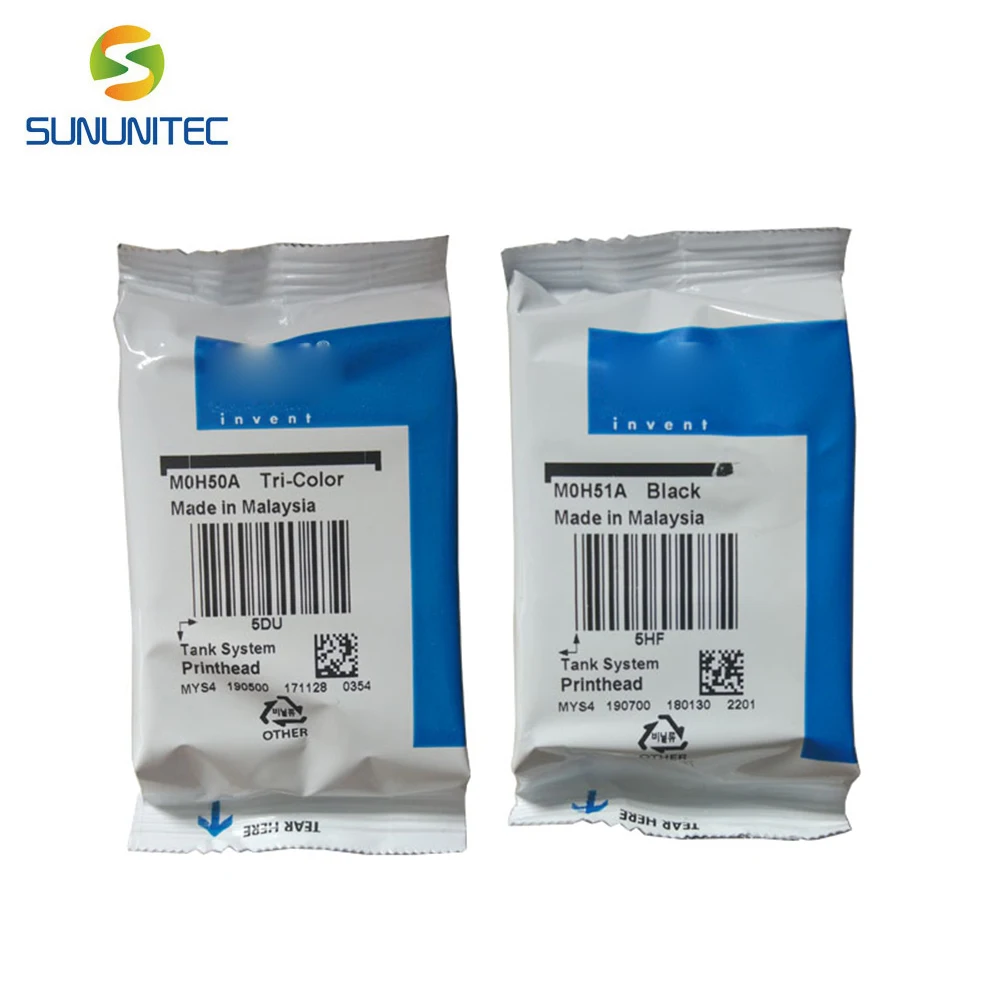 Cabezal de impresión Original GT51 GT52 M0H50A M0H51A para HP 5810 5820  GT5810 GT5820, tanque de tinta 310 315 318 319 410 415 418 419 - AliExpress  Ordenadores y oficina