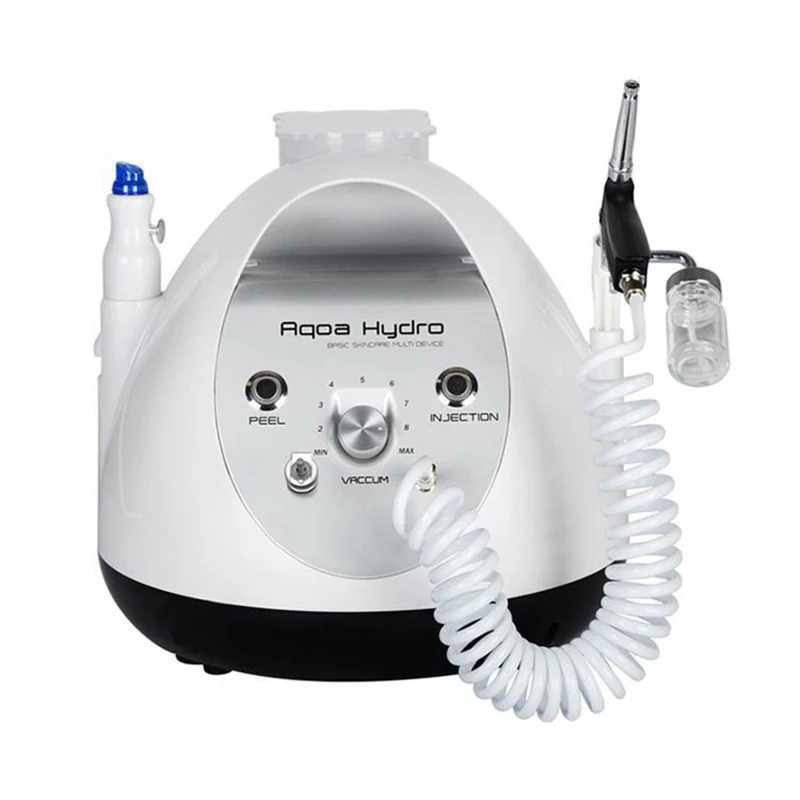 Portable Hydro Dermabrasion Facial SPA Machine Water Oxygen Jet Peel Equipment Facial Sprayer Moist