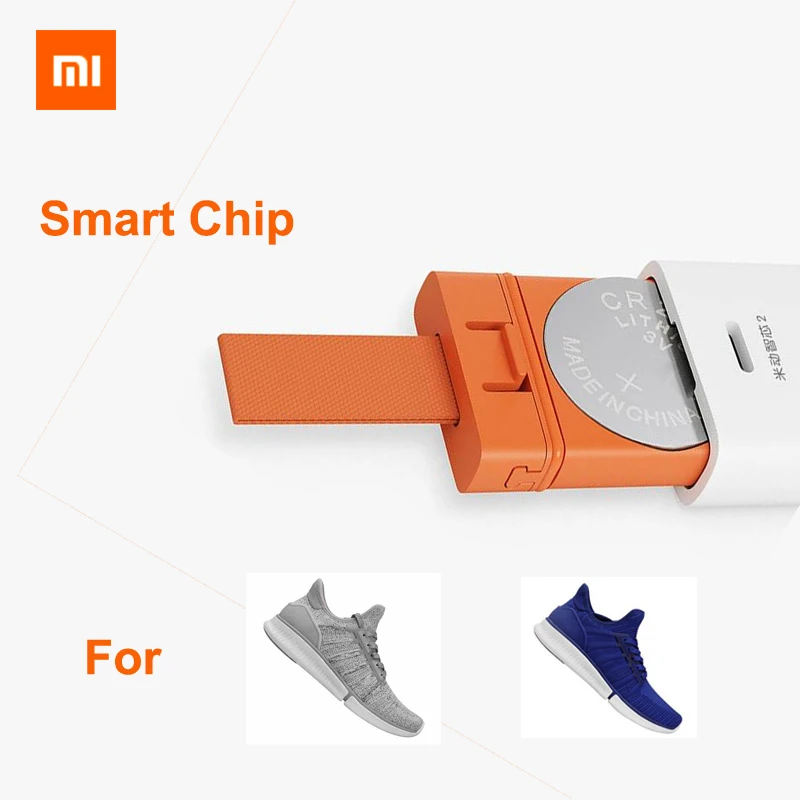 

Xiaomi Mijia Original Smart Chip 2 Bluetooth APP Connection Pedomet for Xiaomi Mijia Sneakers Sports Running Shoes Smart chips