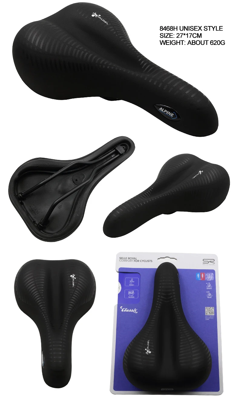 Selle Royal велосипедное седло MTB, силиконовая Удобная подушка для сидения, мягкое седло для женщин и мужчин, общие аксессуары для шоссейного велосипеда