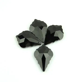 

192pcs/Lot, Black Color,50mm Machine Cut,Crystal French Pendant Chandelier,Crystal Prisms For Diy Chandelier Parts,Free Shippin