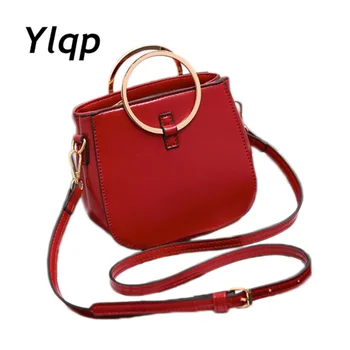 

2019 Summer New Metal Circular Hand Strap Luxury Handbags Women Bags Designer Women Messenger bags Cross-body Bag bolsa feminina